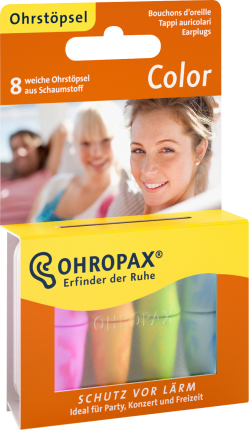 Ohropax Ohrstöpsel Color, 8 St