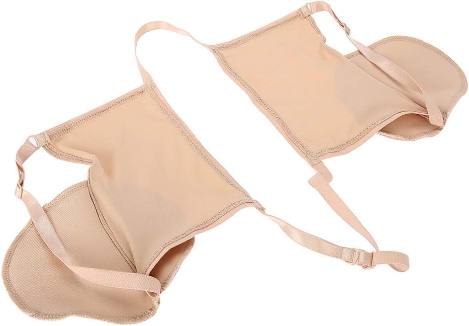 Underarm Sweat Pad, Reusable Cotton Armpit Pad, Soft Sweat Absorption Pad, Underarm Sweat Pad for Men and Women