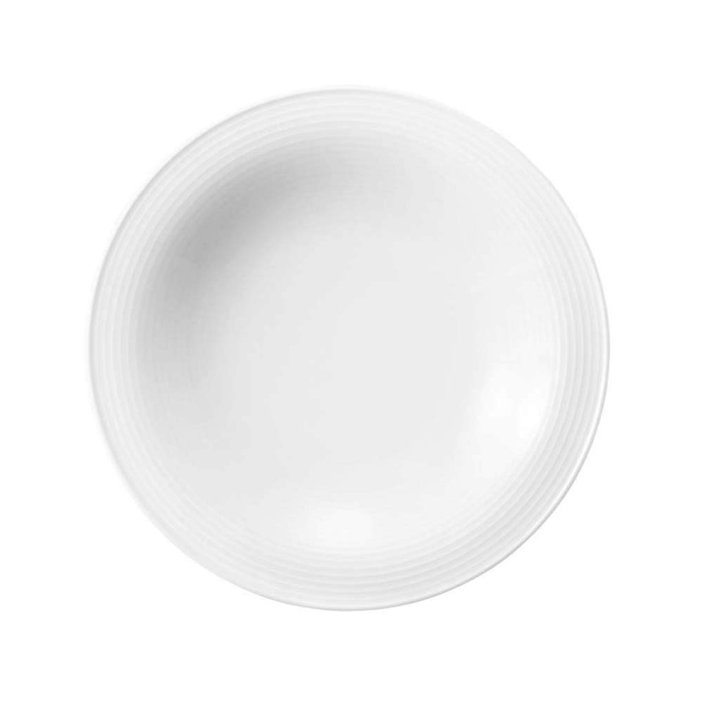 Seltmann Weiden Seltmann Beat Soup Plate Round 22.5 cm 6-Piece White