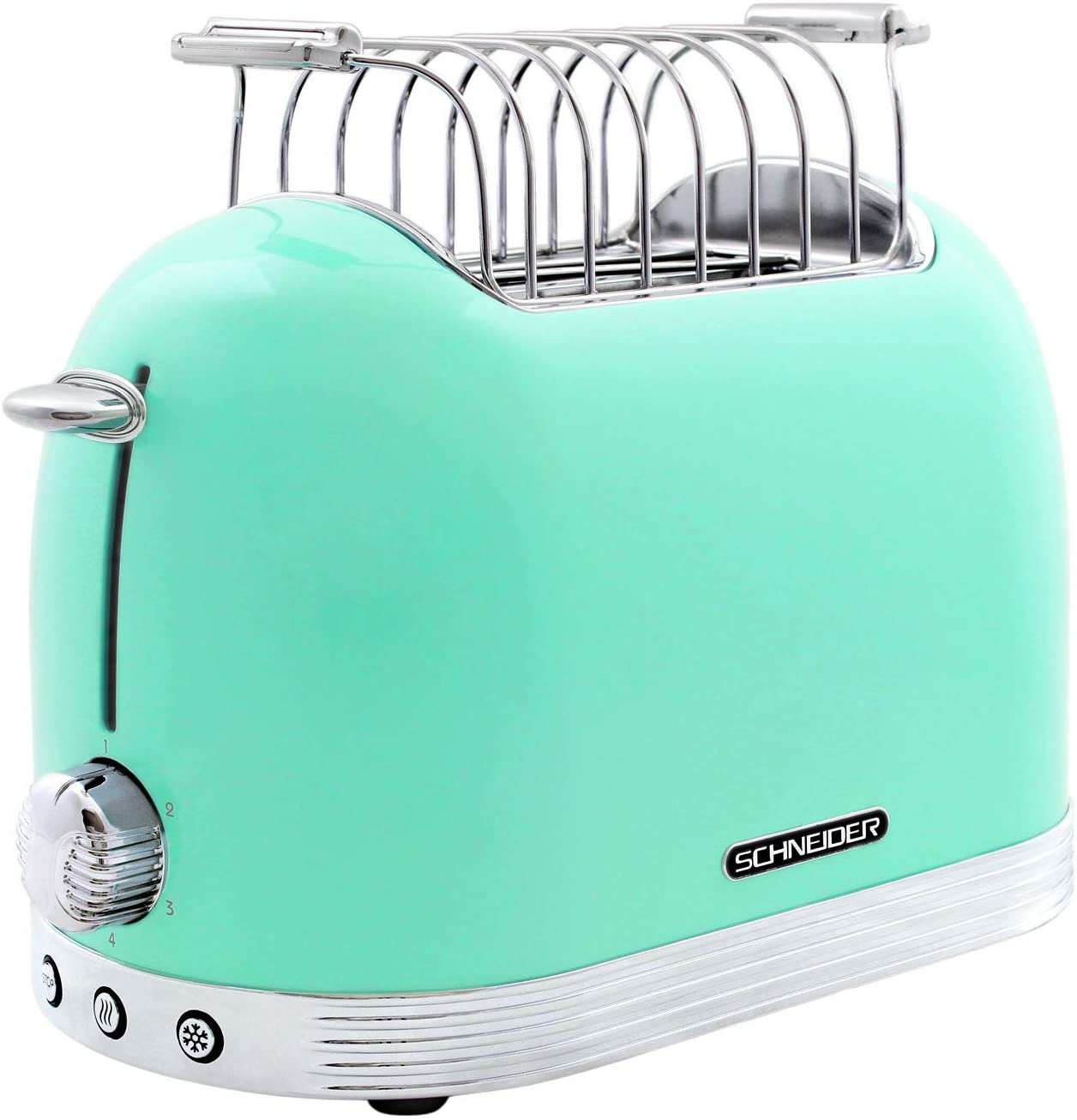 Schneider SL T2.2 SM Toaster Mint/Chrome