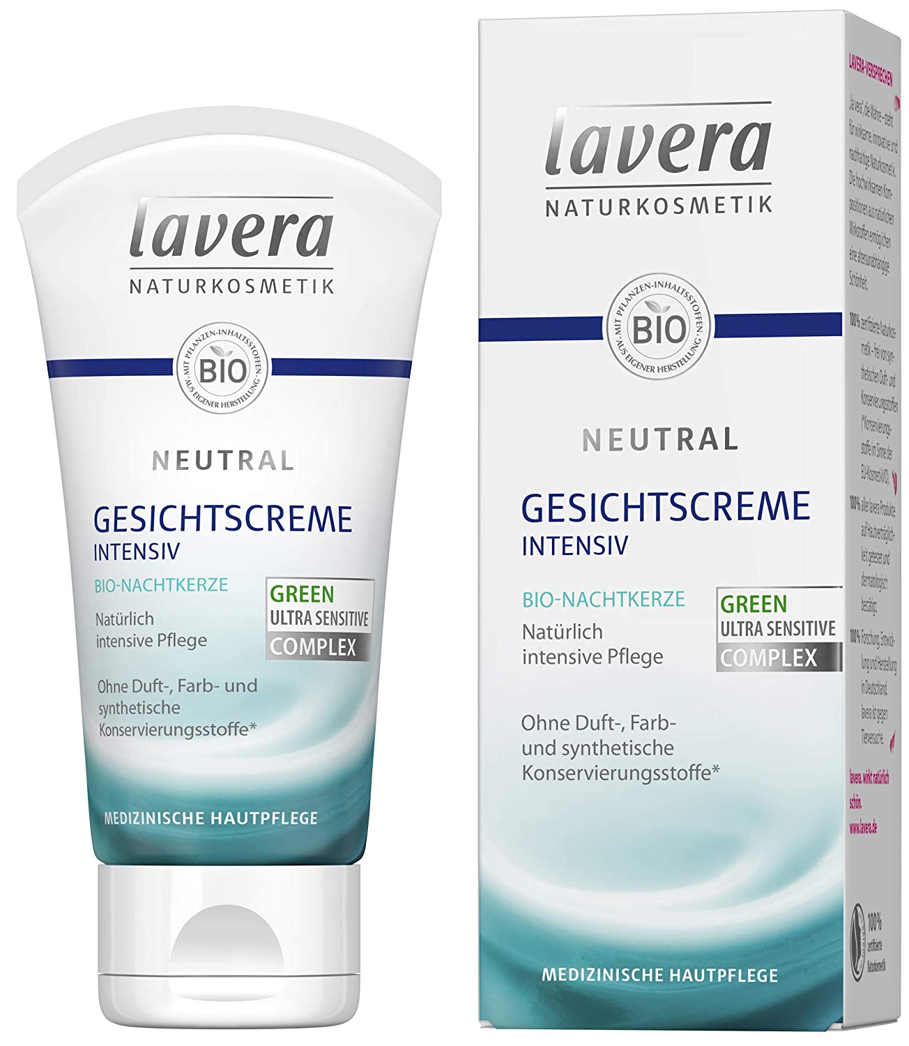 Lavera Bio Neutral Intensive Face Cream, 50 ml
