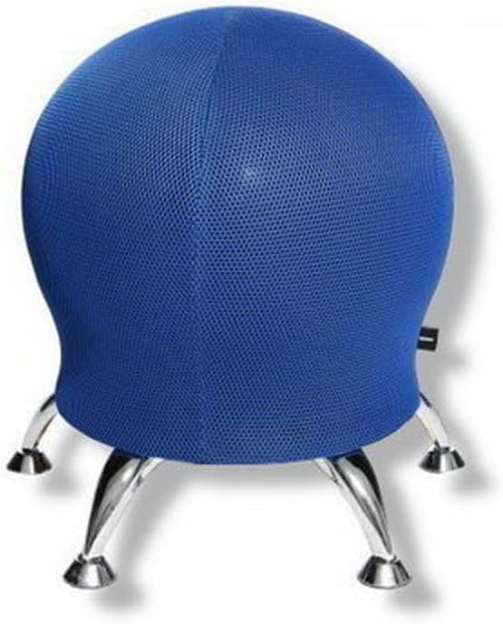 TOPSTAR Store Topstar Sitness 5 Stool with Gymnastics Ball Blue