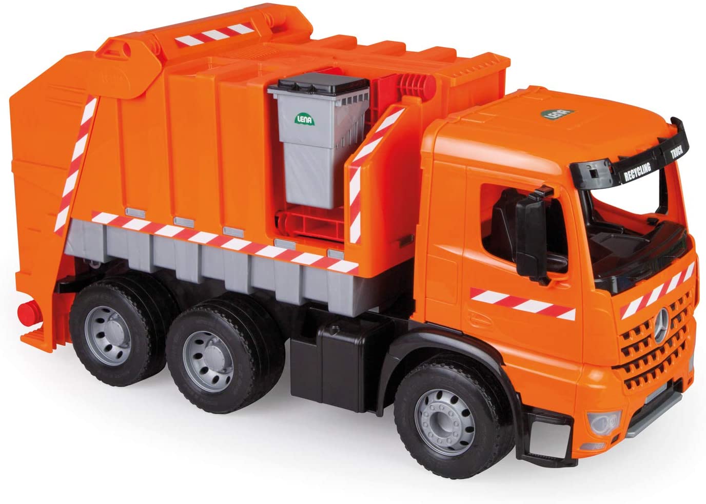Lena 02168, Strong Giant Bin Mercedes Benz Arocs, Orange / Silver, Approx. 