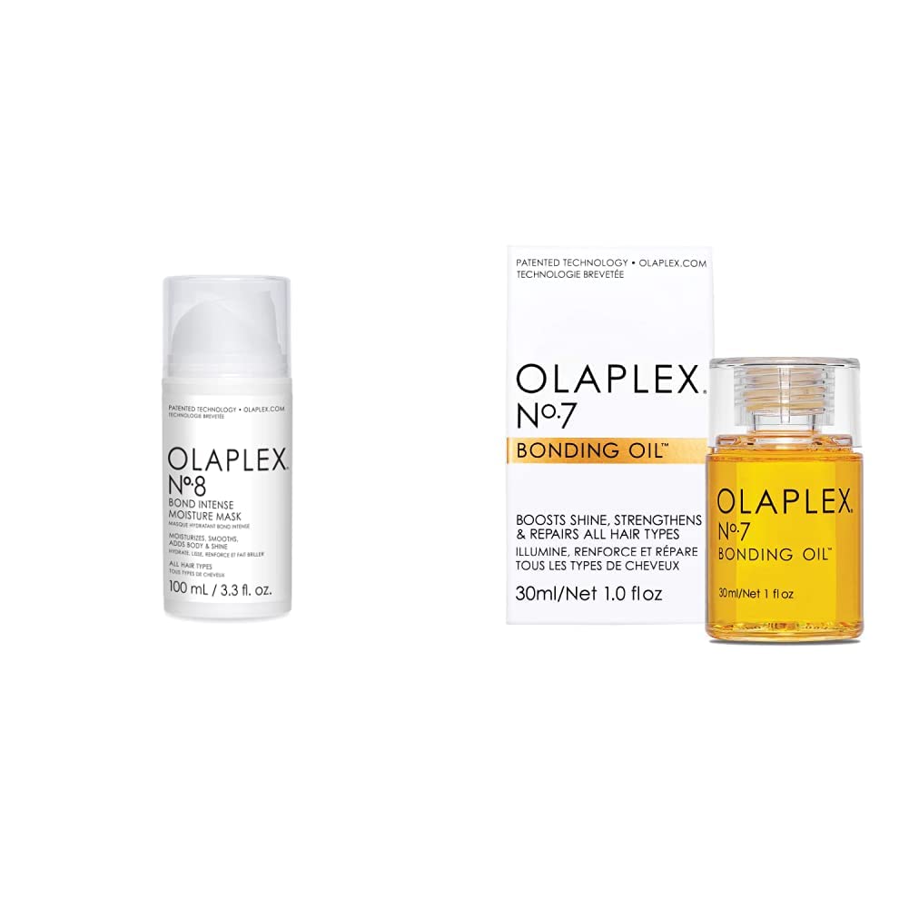 Olaplex No. 8 Bond Intensive Moisturising Mask & No.7 Bonding Oil 30ml