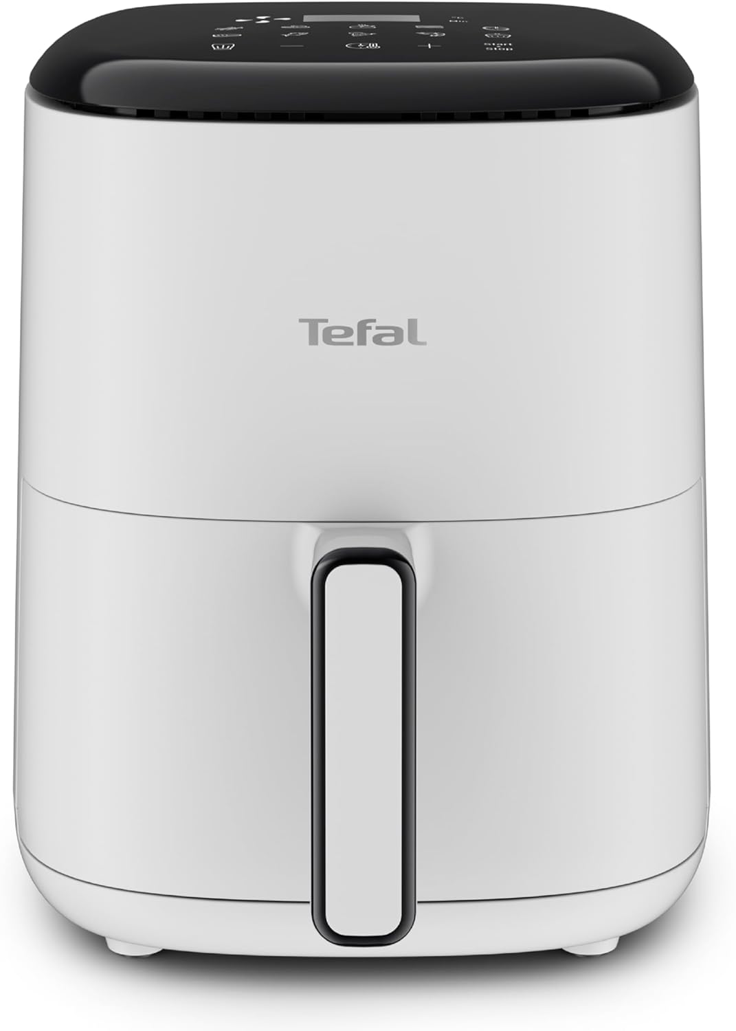 Tefal Store Tefal Easy Fry Compact Hot Air Fryer 3L Capacity, 10 Automatic Cooking Programmes, Touch Display, Time and Energy Saving, Non-Stick Coating, Nube, EY145A