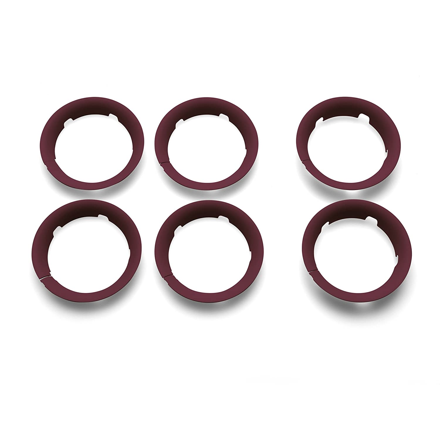 Bugaboo BEE5 Wheel Trims Dark Red