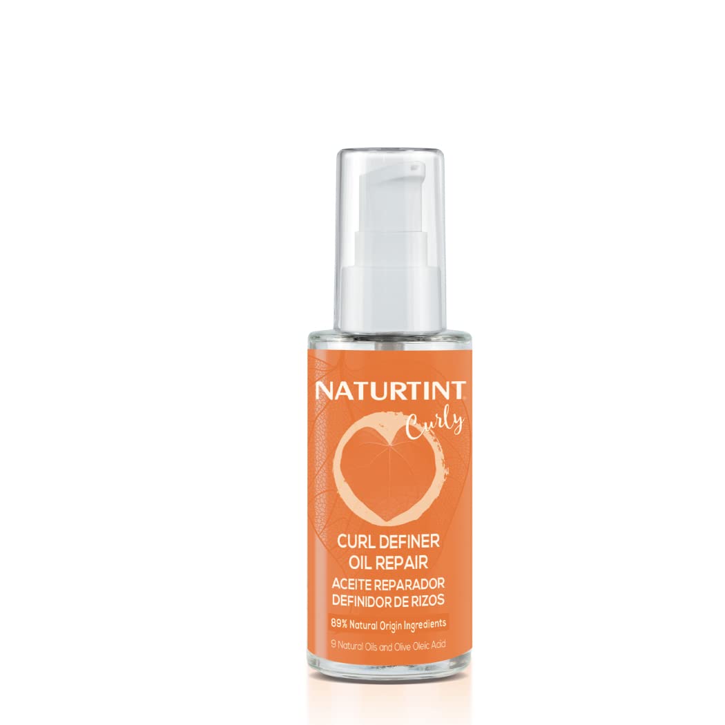 Naturtint Curl Defining Hair Oil Intensively Nourishes and Repairs Luminous, Soft and Defined Natural Curls Anti Frizz Effect: With 9 Natural Oils: 50 ml