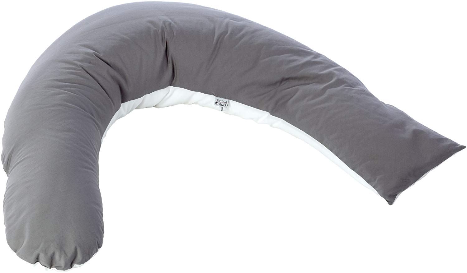 Christiane Wegner 0350 547 – Lene Breastfeeding Pillow 190 cm Anthracite Design