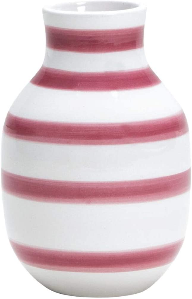Kohler Kähler - Omaggio - Vase / Flower Vase - Rose / Pink - Height 12.5 cm