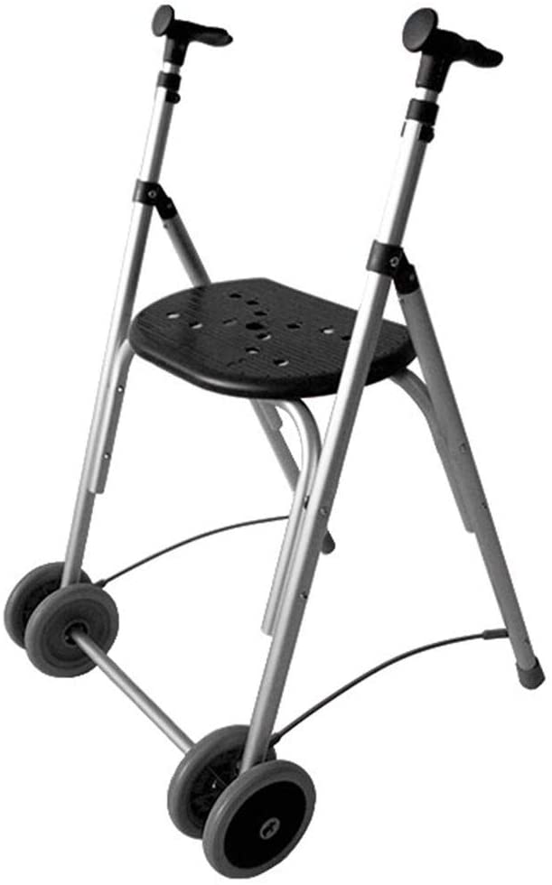 Forta C30 Aluminium Folding Height Adjustable Rollator Black