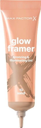 Foundation Skin Tint Glow Framer 10 Sand, 30 ml