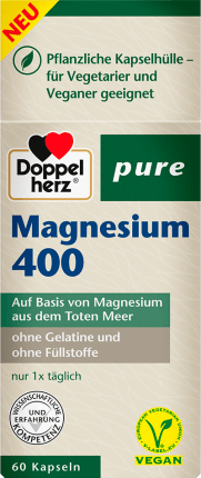 Doppelherz Magnesium 400 capsules (60 pieces), 45.7 g