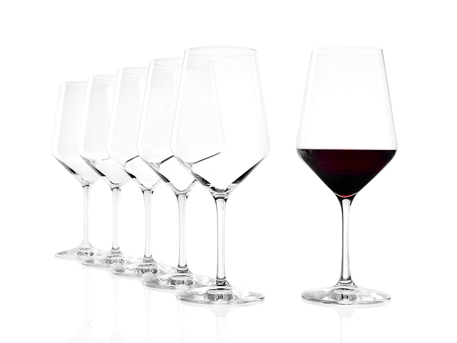 Stalzle Stölzle Lausitz Revolution, Set Of 6 Wine Glasses, Highly Functional Wine G