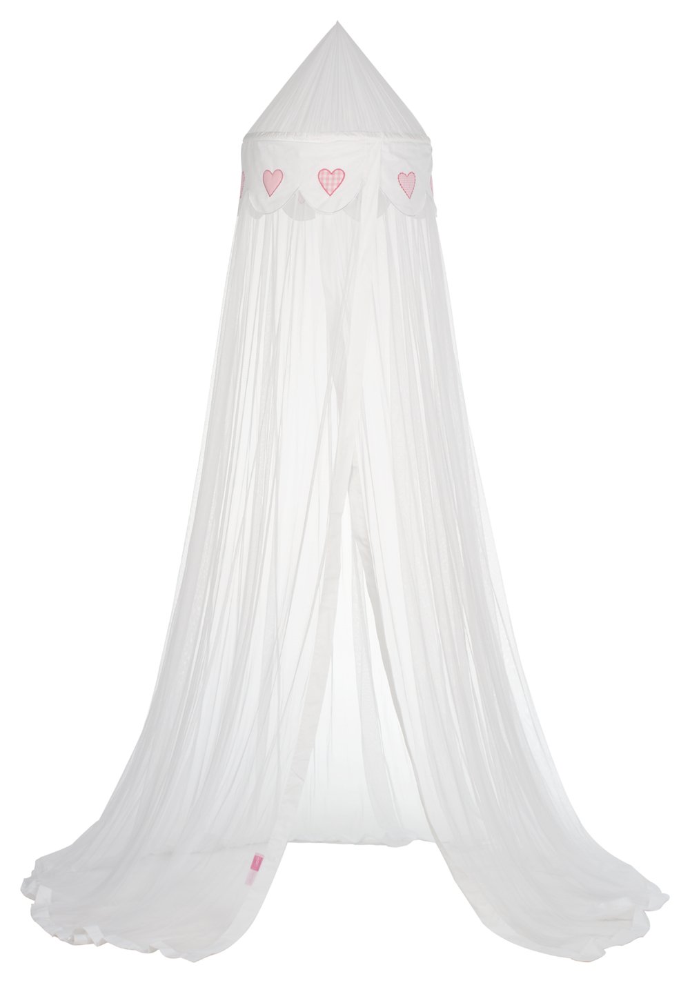 Taftan Multi Hearts Checked MK – Mosquito Net for Cot Bed To Small, Available in 3 Colours
