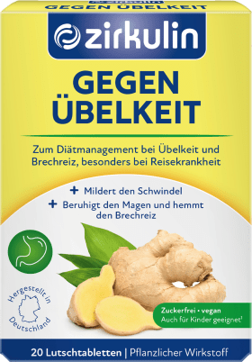 Zirkulin Gegen Übelkeit 20St., 32 g