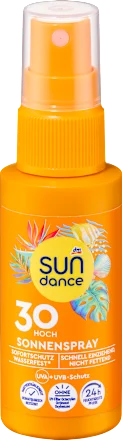 Sunscreen spray SPF 30, travel size, 50 ml