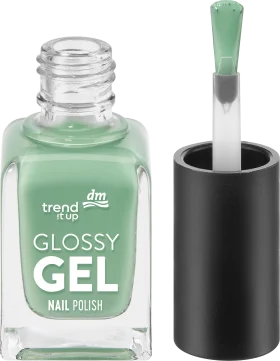 trend !t up Nail polish Glossy Gel 200 Dark Moss Green, 11 ml