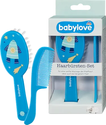 Blue rocket brush set, 2 pieces, 1 pc.