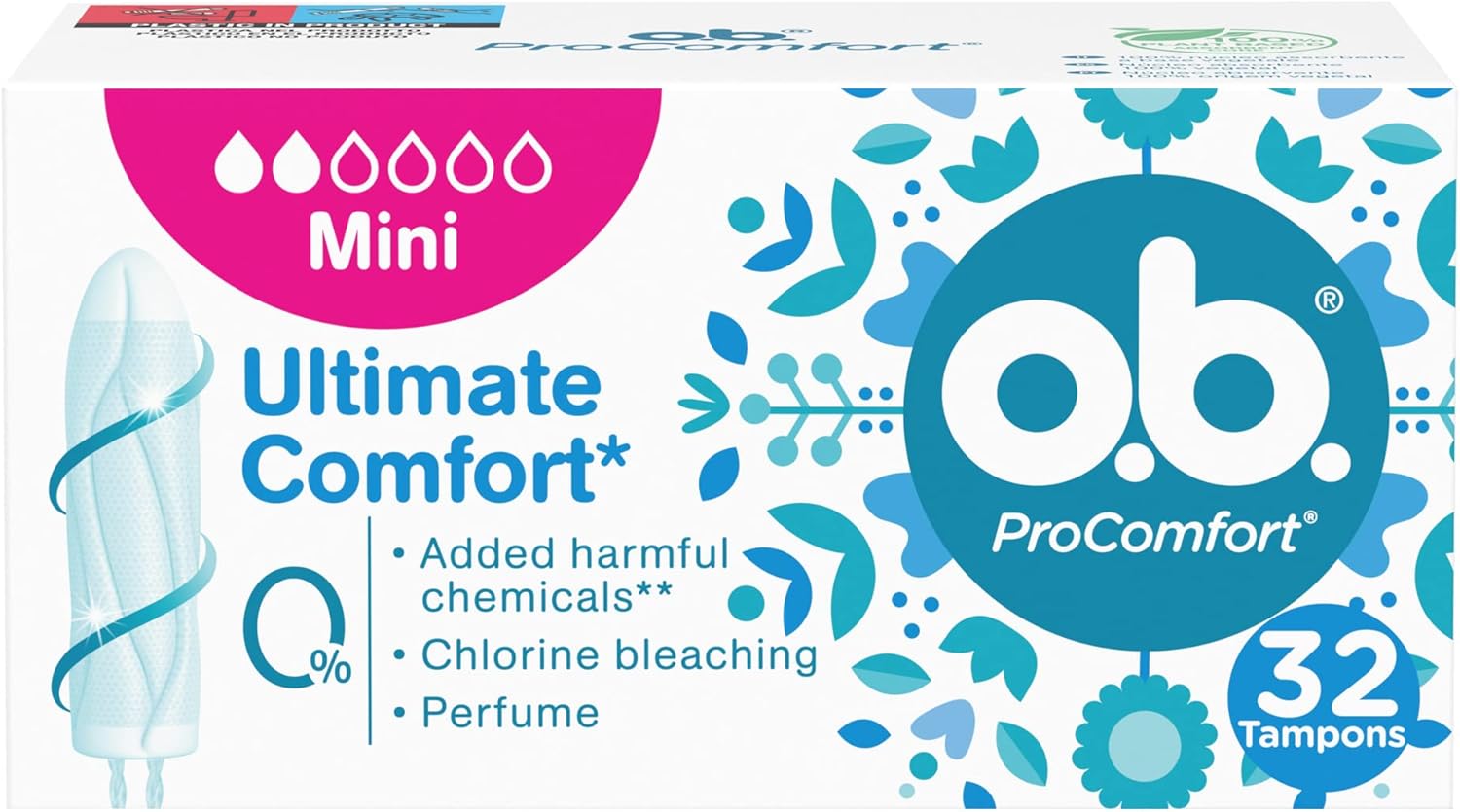 whether. ProComfort Mini Tampons, 1 x 32 Count