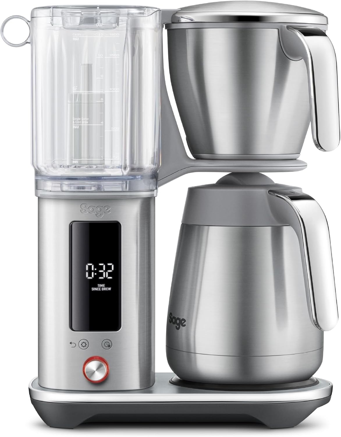Sage - The Luxe Brewer Thermal - One-button precision, SCA gold cup standard, double-walled carafe, cold brew & adjustable settings - 1.77L