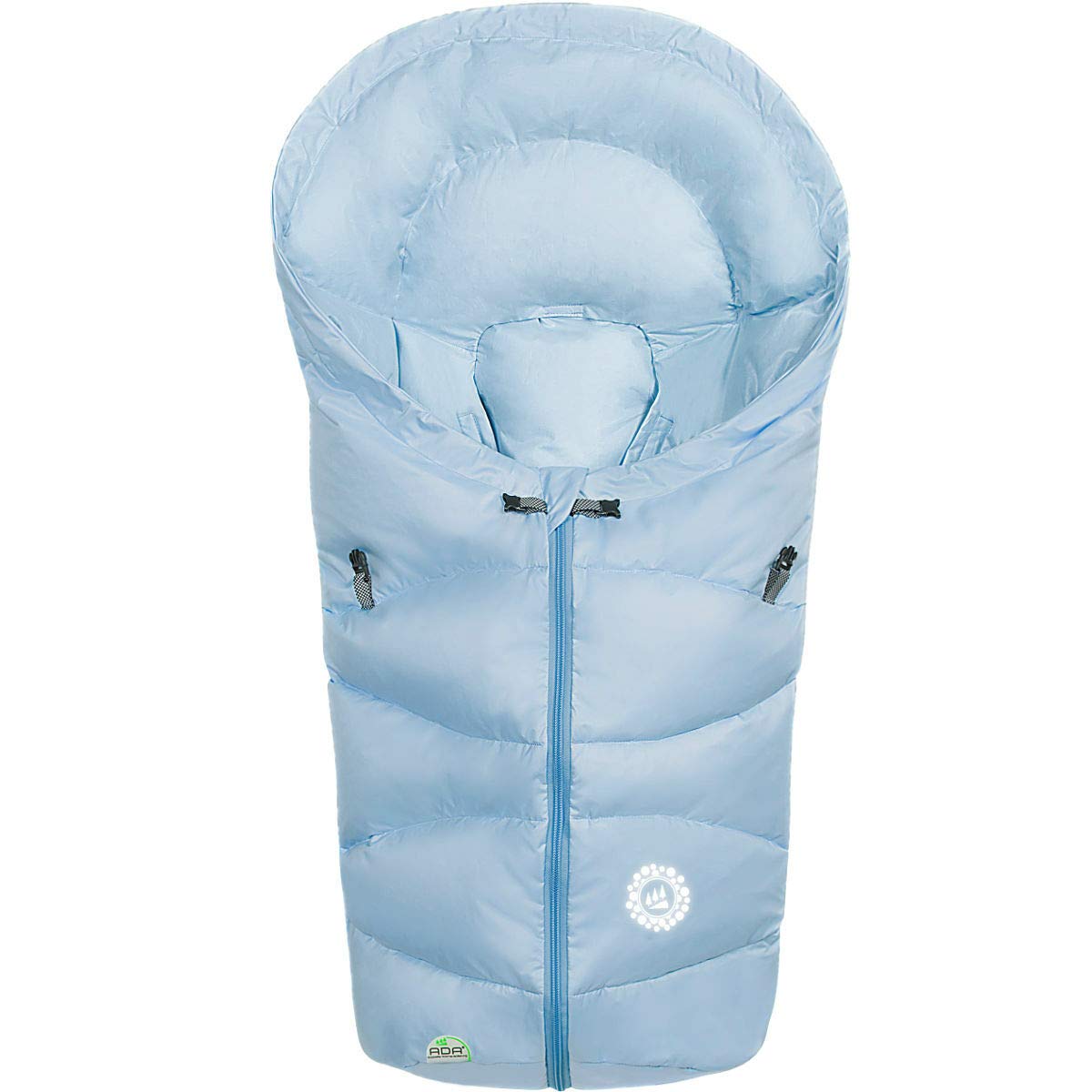 Odenwälder 11376 Foot Muff Dauni Classic Light Blue