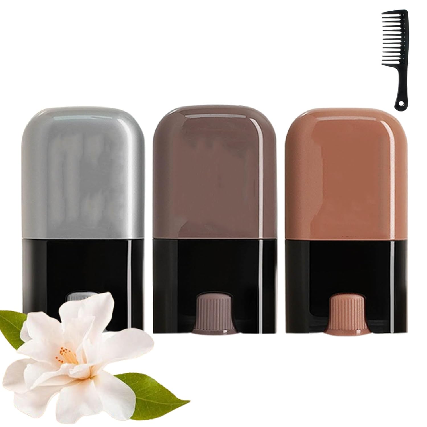 Generic Yuaonew Haarstift, Bosuyo Ultimate Haarfärbekamm, Einweg-Haarfärbekamm, Tragbare Haarfärbekämme zur Grauabdeckung – Wasserfest und schweißfest, Graue Haare in 1 Sekunde abdecken (3 colors)