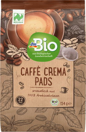 dmBio Caffè Crema Pads, 154 g