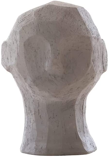 Cooee Design Graphite Concrete Sculpture L W 11.5 H 16 cm