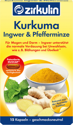 Zirkulin Curcuma Peppermint Ginger 15 Pcs., 13 G