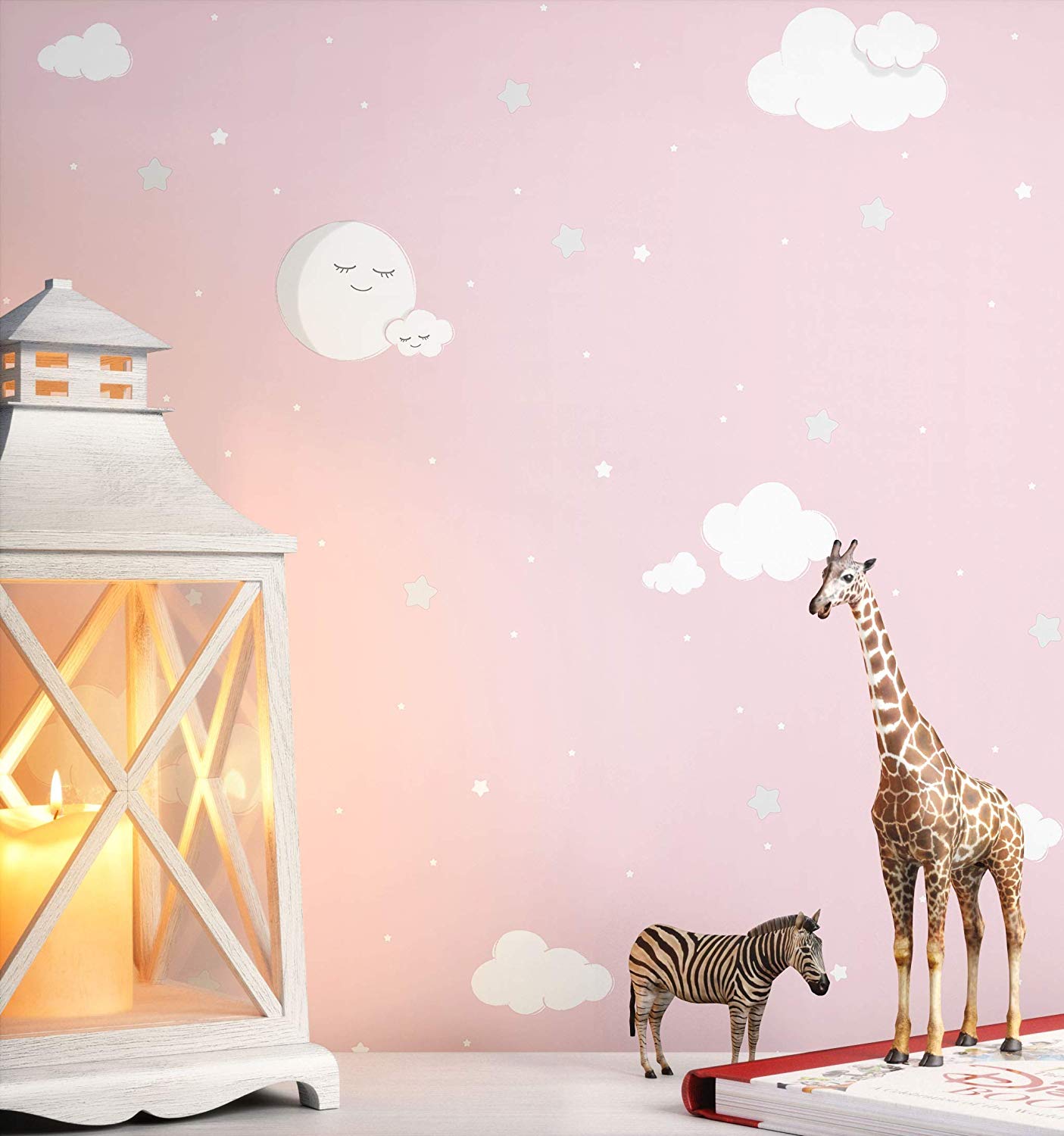 Newroom Design Newroom Childrens Wallpaper Blue Paper Wallpaper White Paper
