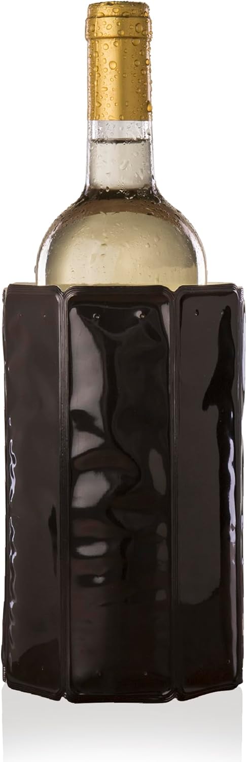 Vacu Vin Rapid Ice Wine Cooler - Black