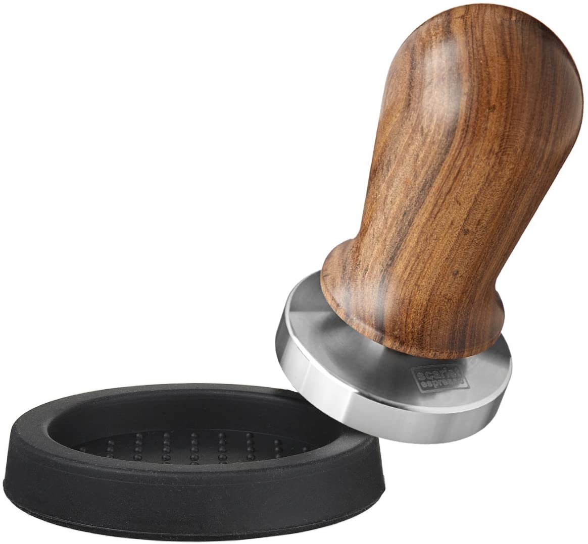 scarlet bijoux Scarlet Espresso Perfetto Tamper For Barista; Calibrated To 35 Lbs Contact 
