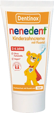 Nenedent Toothpaste children with fluoride, 2-6 years, 50 ml