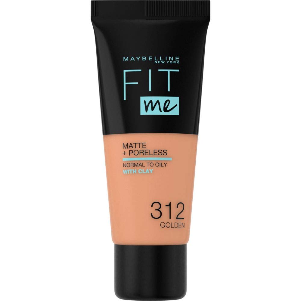 Maybelline Fit Me Matte & Poreless Make-Up 1-piece 30ml, ‎312 golden