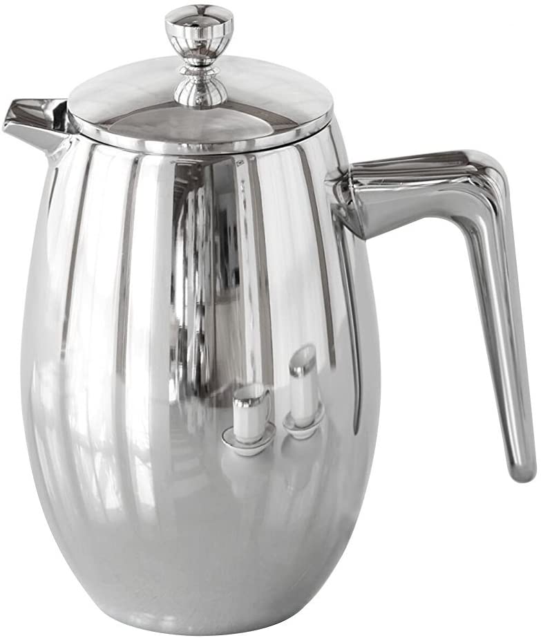 Weis 189030 Stainless Steel Cafetiere Coffee Filter Pot Brilliantpoliert 350ml