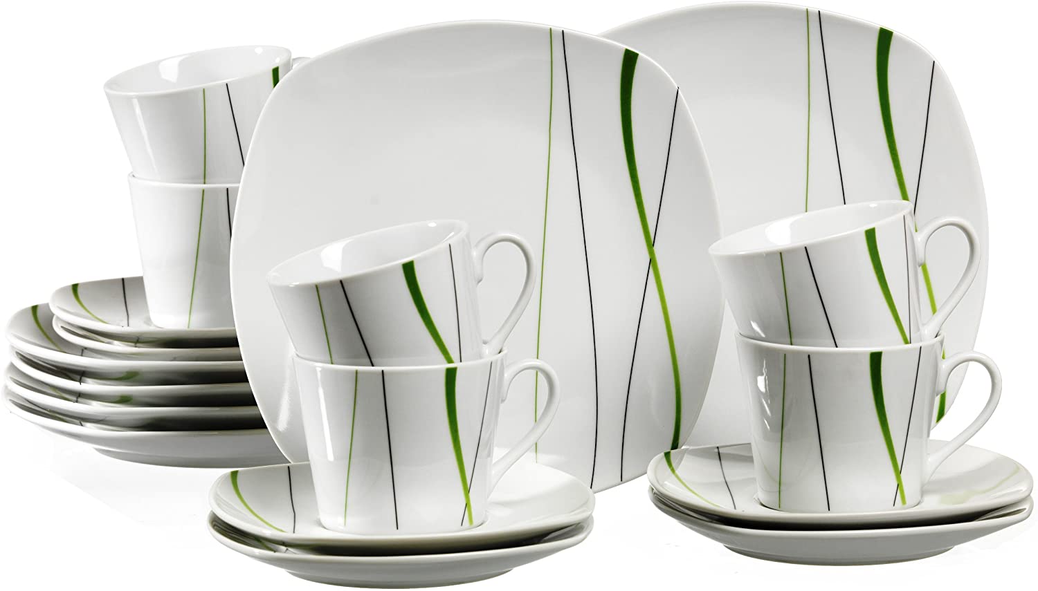 Ritzenhoff & Breker Grace 596472 18-Piece Coffee Set