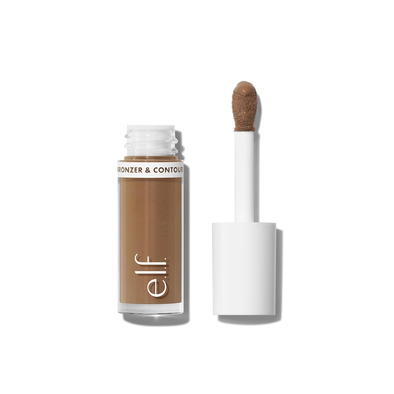 e.l.f. eleven. Camo Liquid Bronzer & Contour, Highly Pigmented, Natural Glow, Blendable Texture, Long-Lasting, Rounded Applicator, Vegan & Cruelty Free, 3 Light