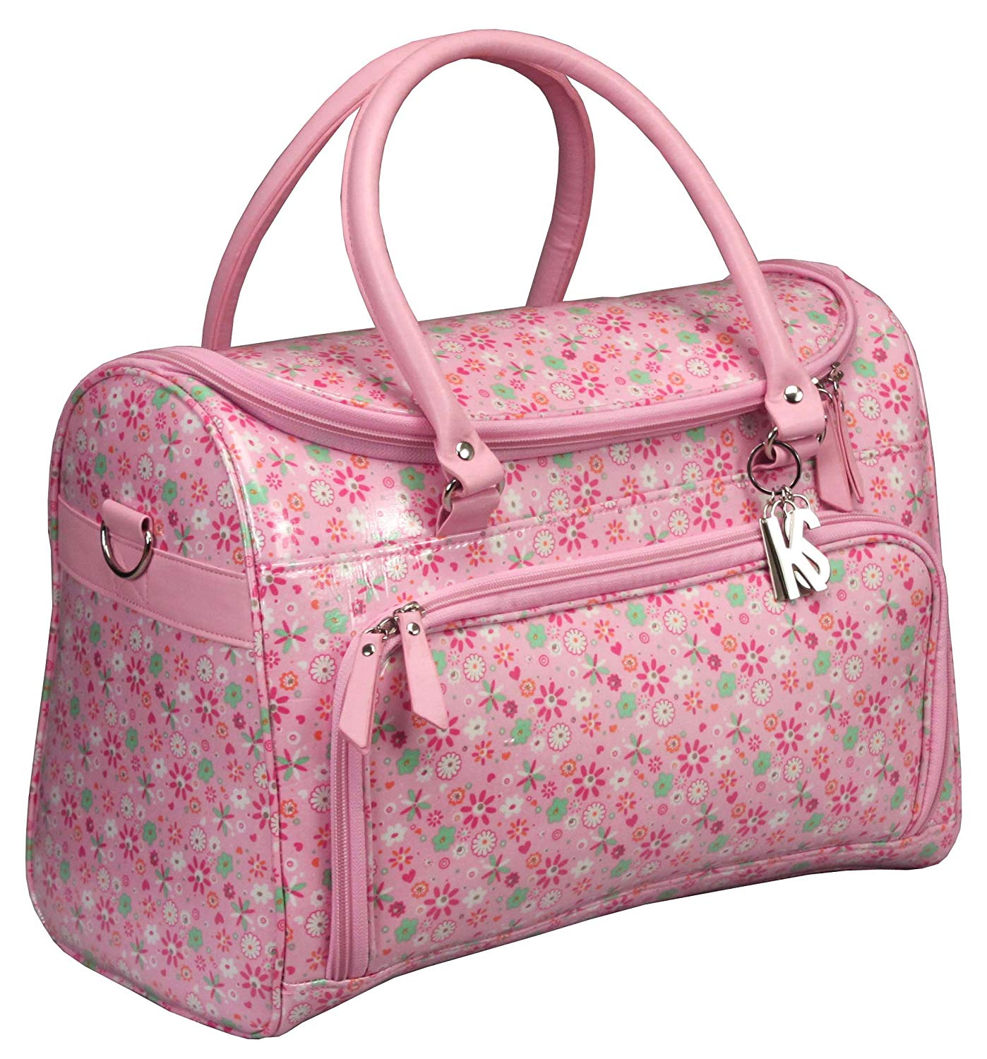 Noukies NKS600 Multi-Use Baby Changing Bag with Insulated Bag for Bottle/Separate Snack Bag/Dummy Holder with \'Iris and Babette\' Design