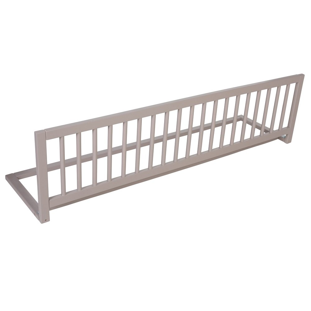 Safetots Bettgitter aus Holz, extra breit, Grau