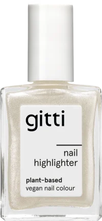 gitti Top Coat Nail Highlighter Plant Based, 15 ml