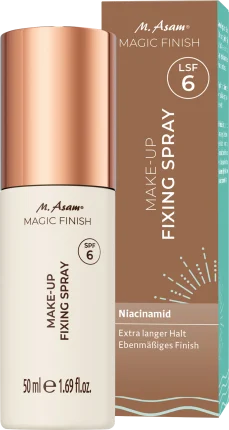 M. Asam Fixing spray transparent SPF 6, 50 ml