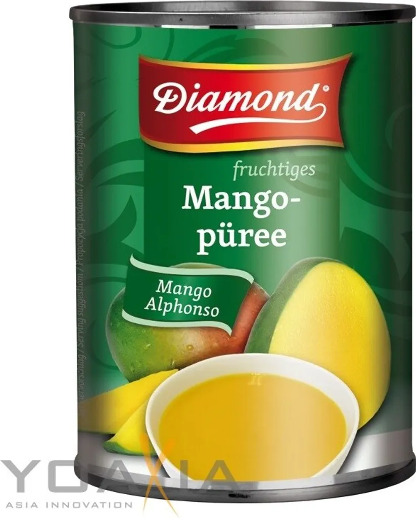 [850g] DIAMOND Mango Puree Alphonso / Mango Pulp / Mango Puree