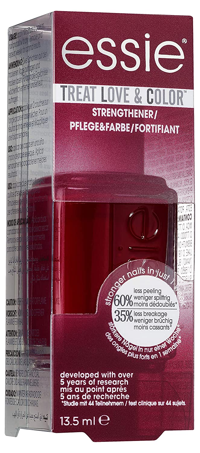 Essie Strengthening Nail Varnish, ‎red