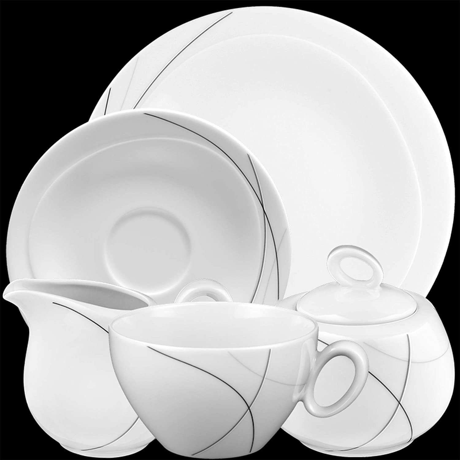 Seltmann Weiden \'Highline 20-Piece Coffee Service T [SP] UVP: 208,80 \"