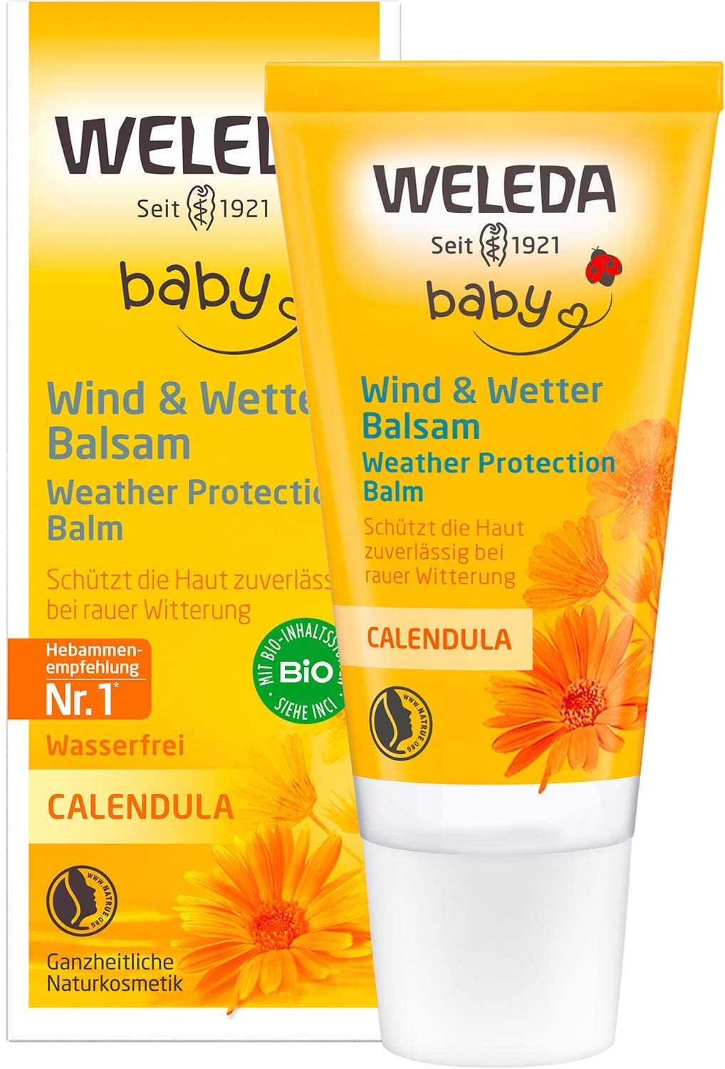 Weleda Organic Calendula Wind and Weather Balm (1 x 30 ml) 30 ml
