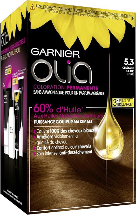 GARNIER OLIA - 5.3 châtain clair doré