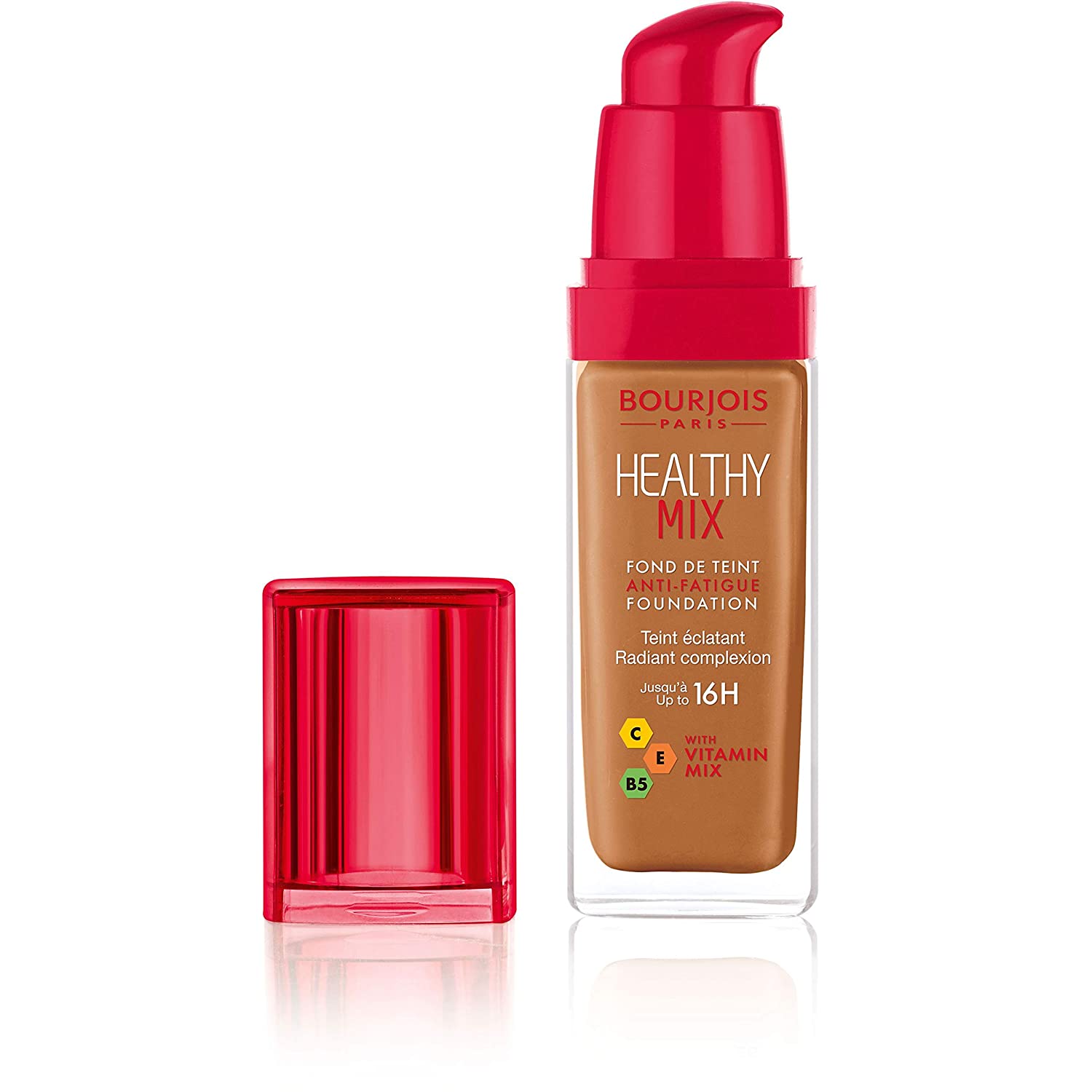 Bourjois Healthy Mix Foundation, cappuccino ‎61 golden/dore