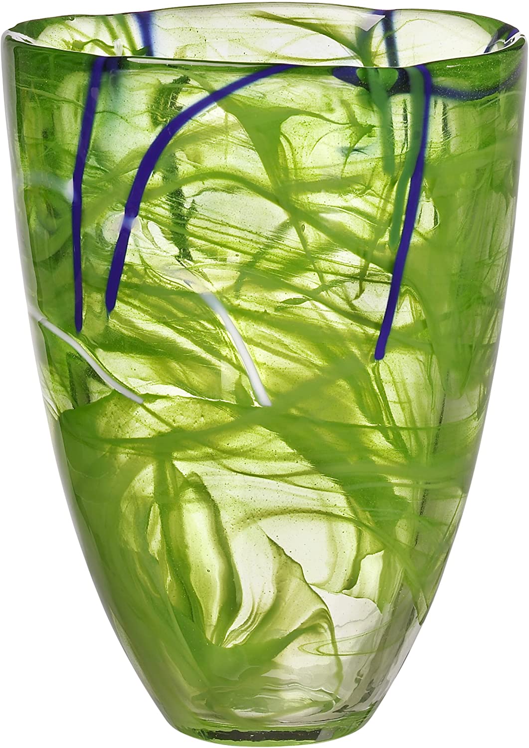 Kosta Boda Contrast Vase Lime