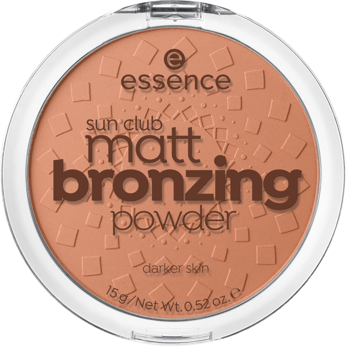 essence cosmetics Bronzer Sun Club Matt Bronzing Powder Darker Skin Sunny 02, 15 G