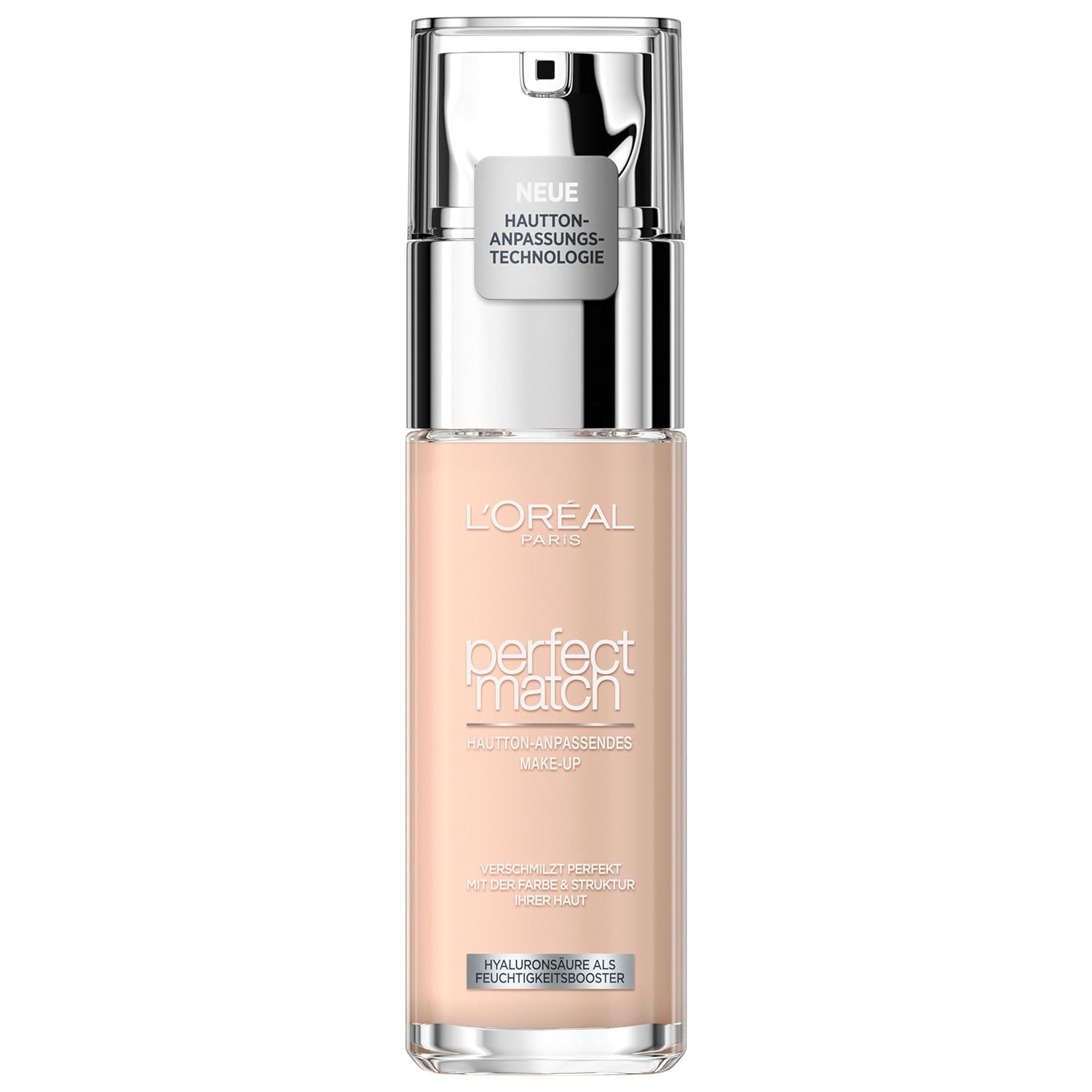 L'Oréal Paris L \ 'Oréal Paris Perfect Make-up 0.5.r/0.5.c Rose Porcelain, Liquid Foundation with Hyaluron and Aloe Vera, 30 ml
